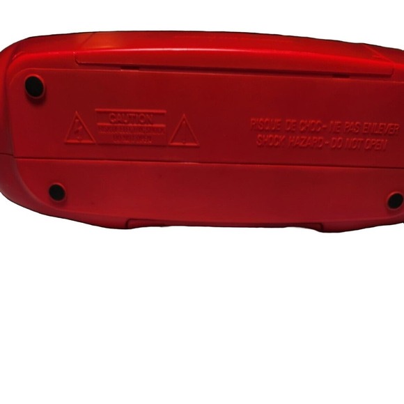 Vintage Mickey Mouse Portable Stereo Cassette Recorder Tape Player AM/FM Radio - Picture 6 of 9